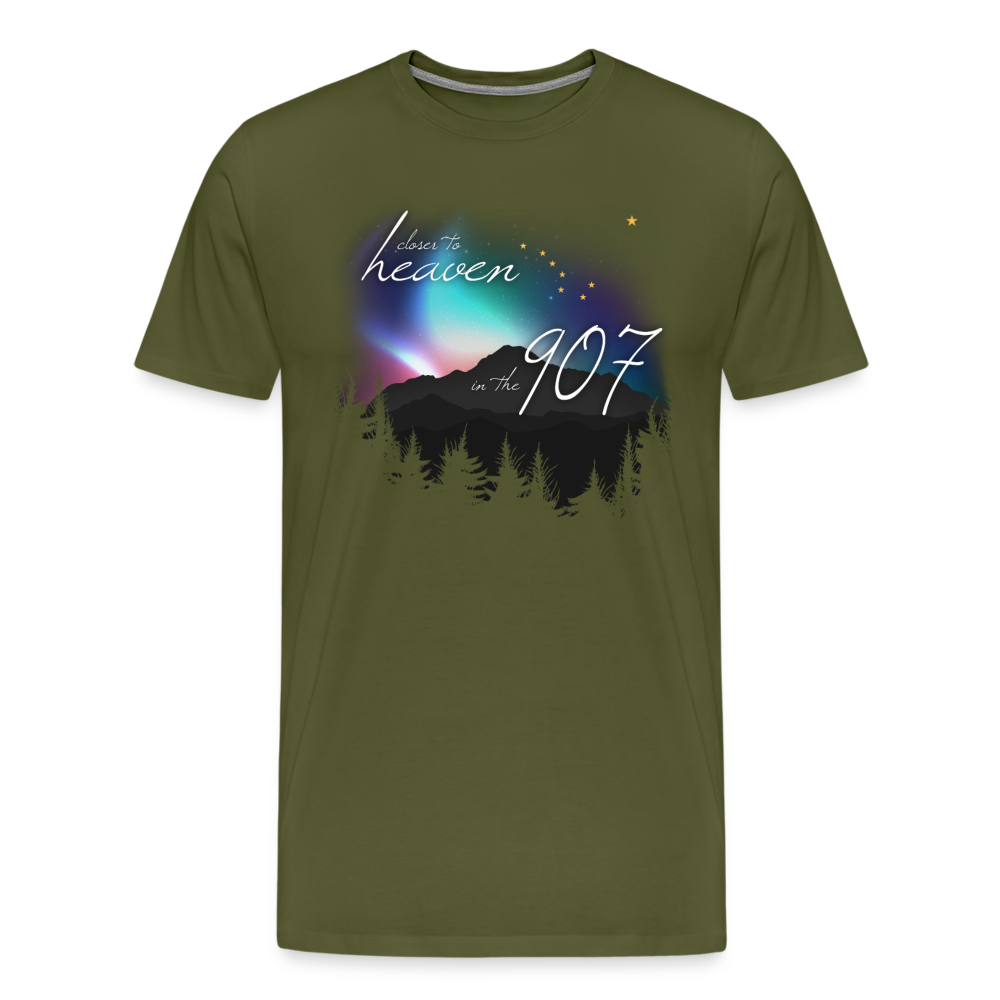 Closer To Heaven Shirt - olive green