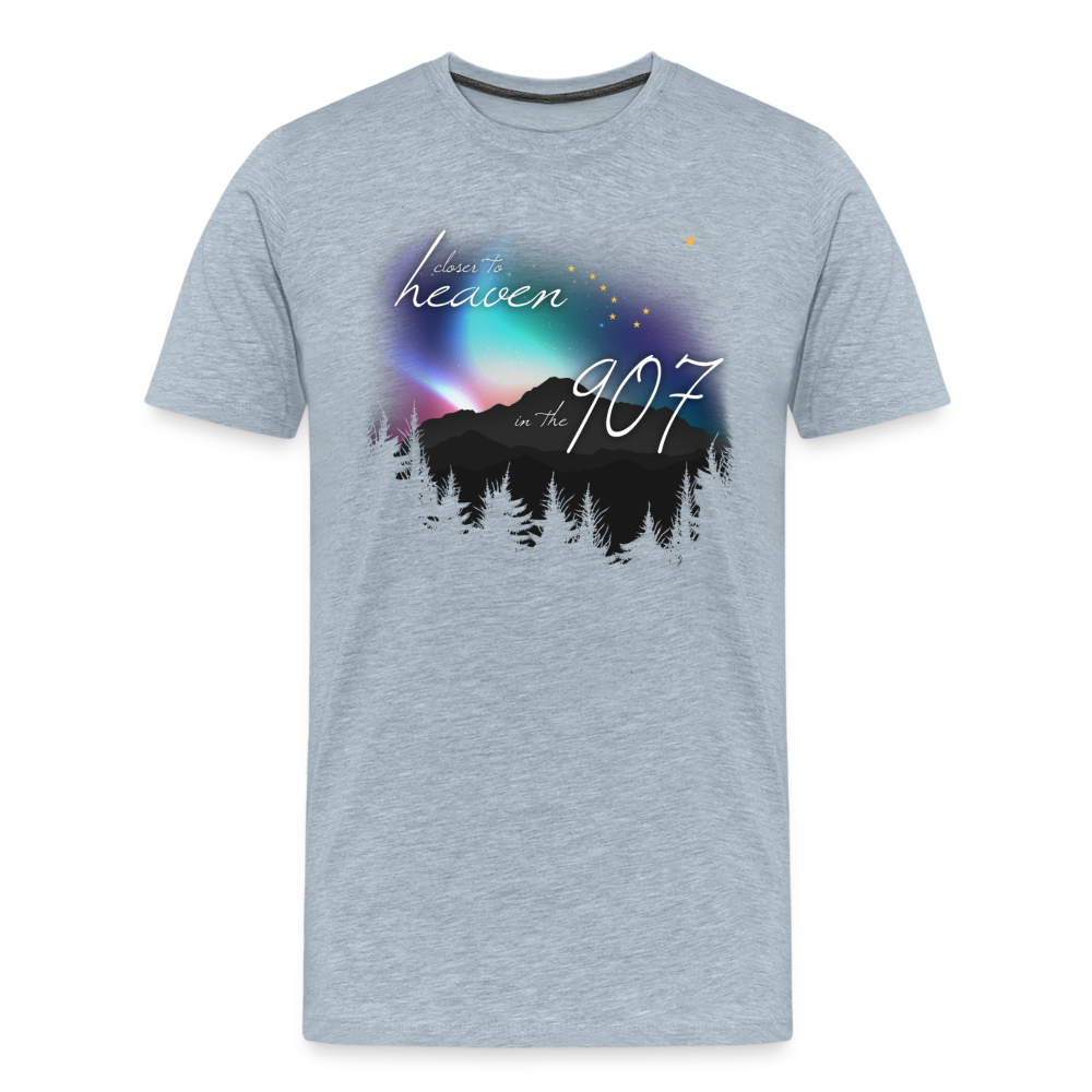 Closer To Heaven Shirt - heather ice blue