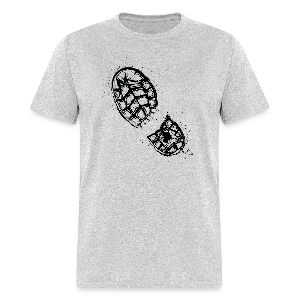 Boot Print Alaska - Light POD - heather gray