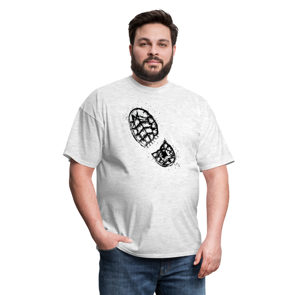 Boot Print Alaska - Light POD - light heather gray
