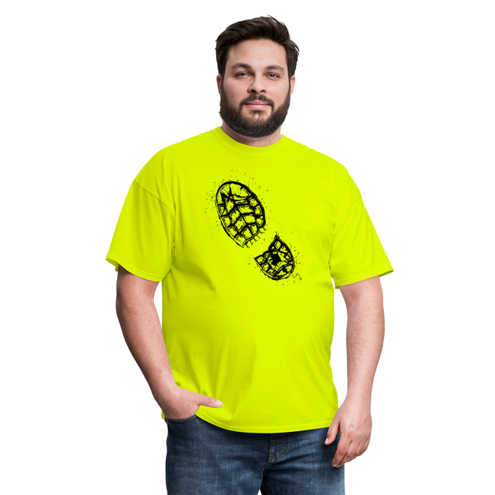 Boot Print Alaska - Light POD - safety green