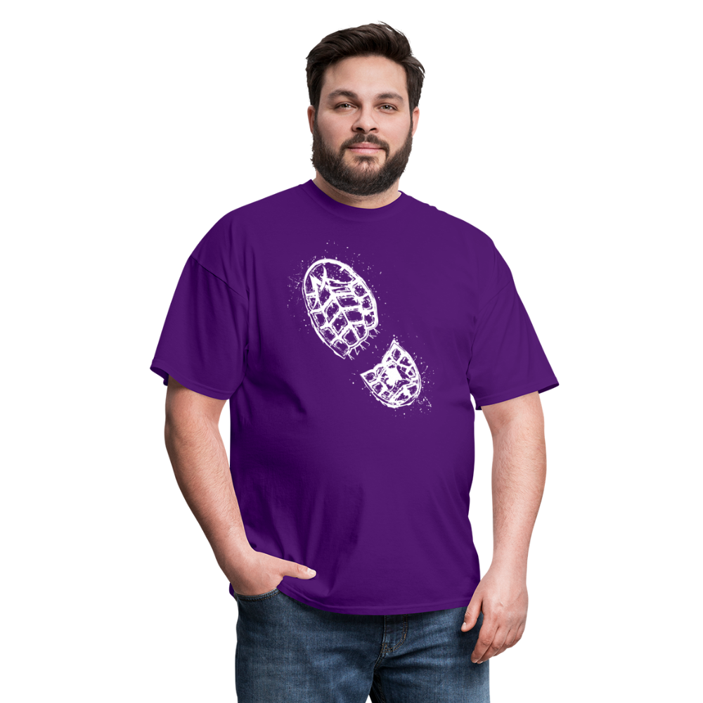 Boot Print Alaska - Dark POD - purple