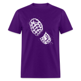 Boot Print Alaska - Dark POD - purple