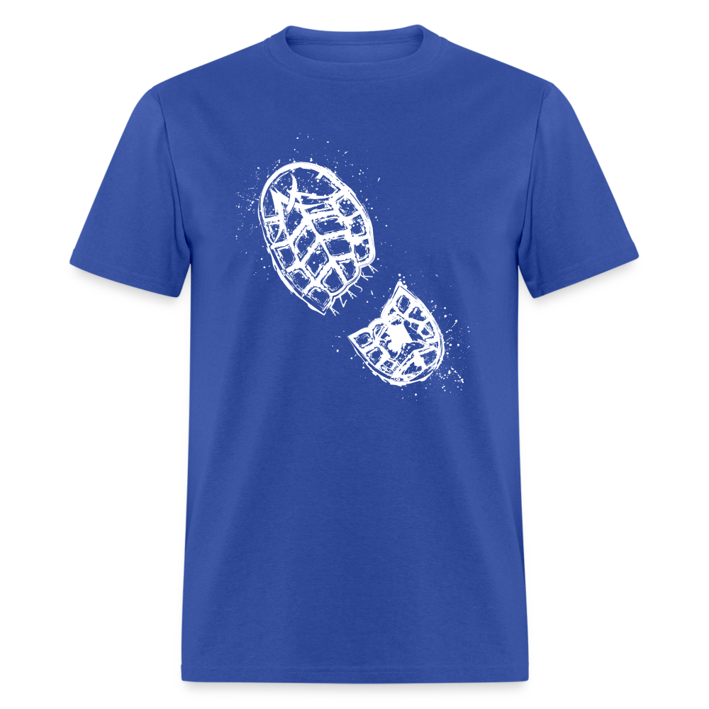 Boot Print Alaska - Dark POD - royal blue