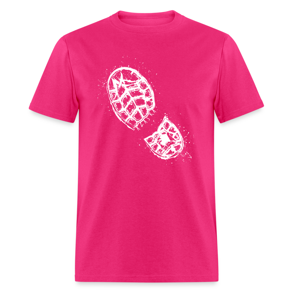 Boot Print Alaska - Dark POD - fuchsia