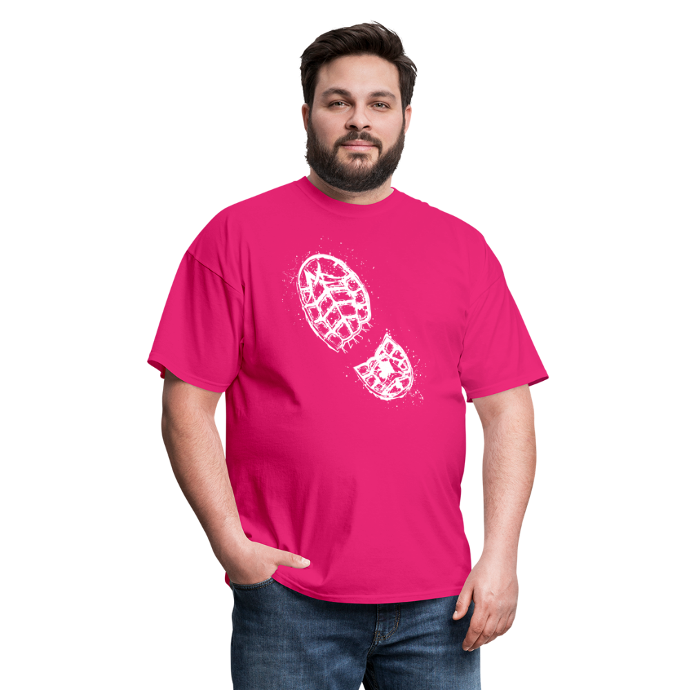 Boot Print Alaska - Dark POD - fuchsia
