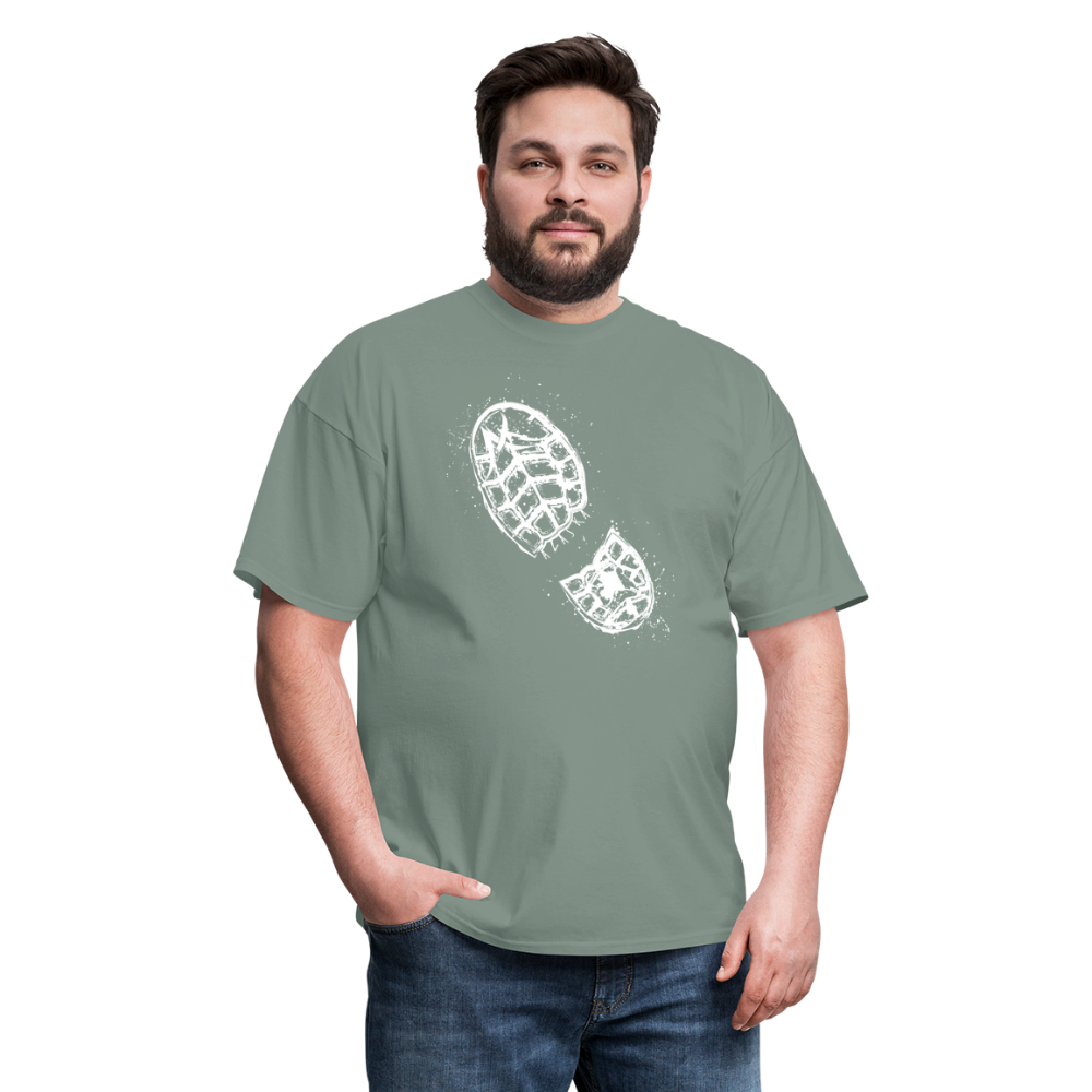 Boot Print Alaska - Dark POD - sage