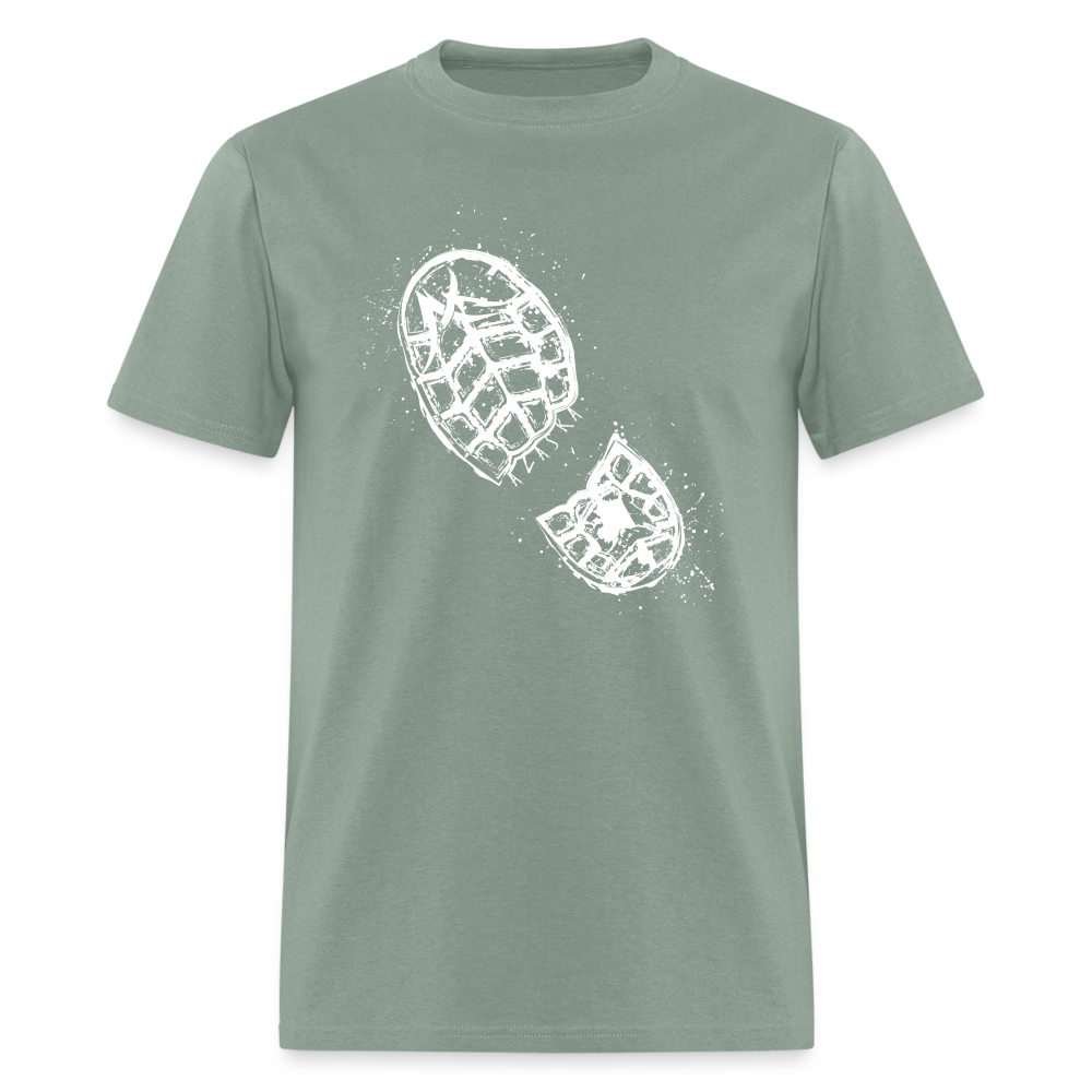 Boot Print Alaska - Dark POD - sage