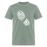 Boot Print Alaska - Dark POD - sage
