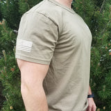 Coyote Tan 499 Military Patriot Shirt