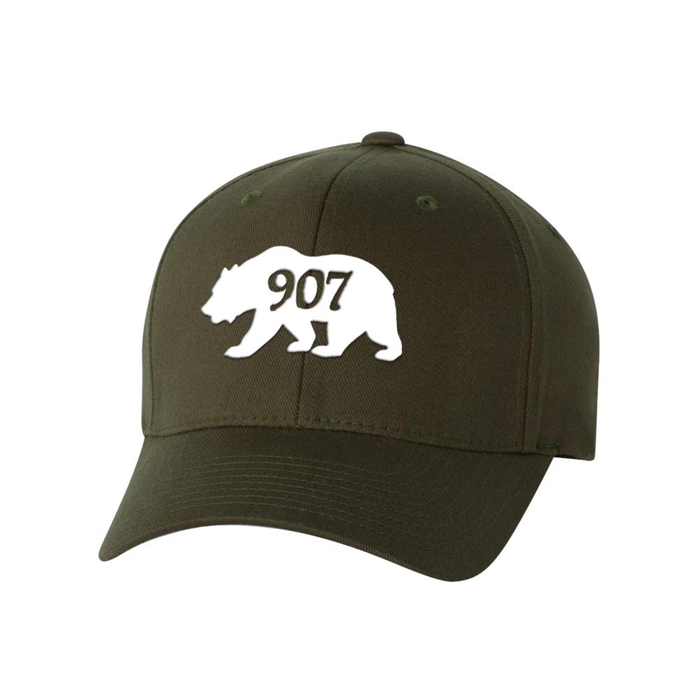 Alaskan Bear 907 FlexFit Hat