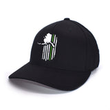 Alaskan Patriot Green Line Military Support Hat