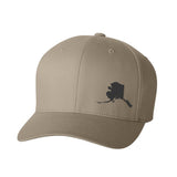 Alaska State Outline FlexFit Hat