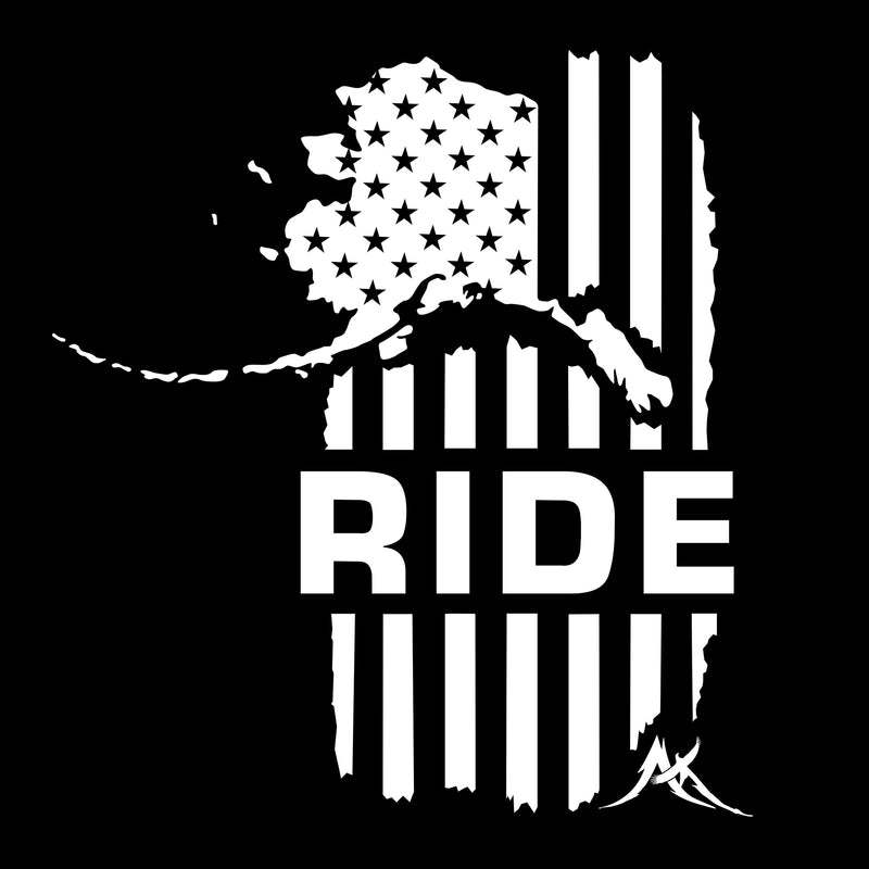 Alaskan Patriot RIDE Decal