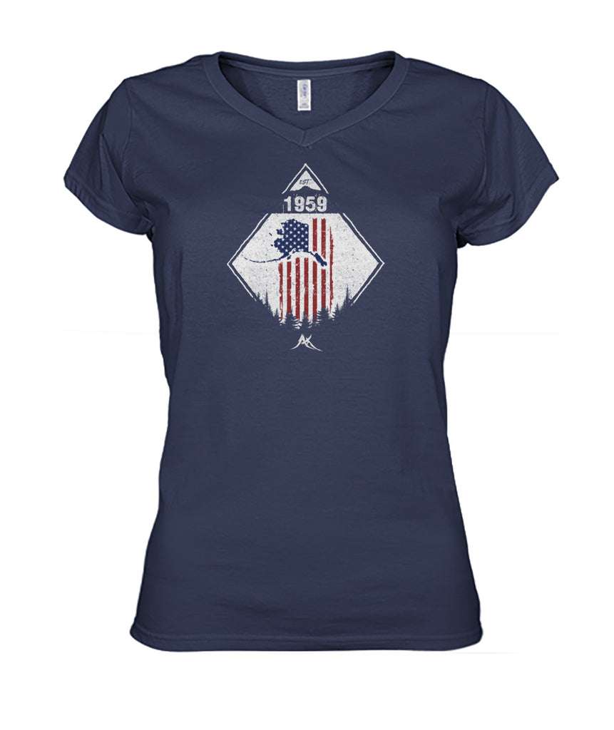 Patriot 59 V-Neck Shirt Women's Cut