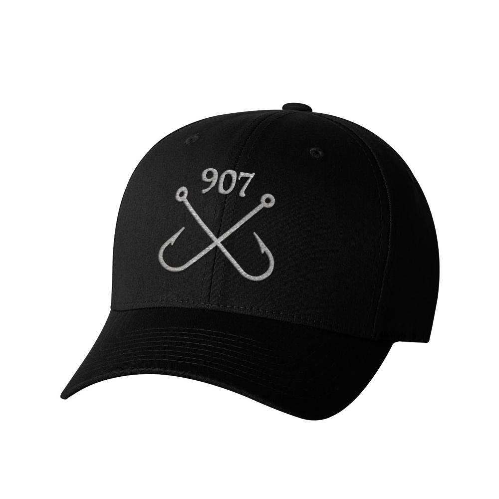 Fishing Hooks FlexFit Hat – Peak Apparel