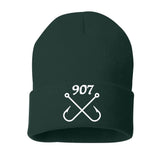Fishing Hooks Rolled Beanie