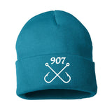 Fishing Hooks Rolled Beanie