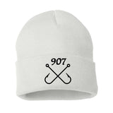 Fishing Hooks Rolled Beanie
