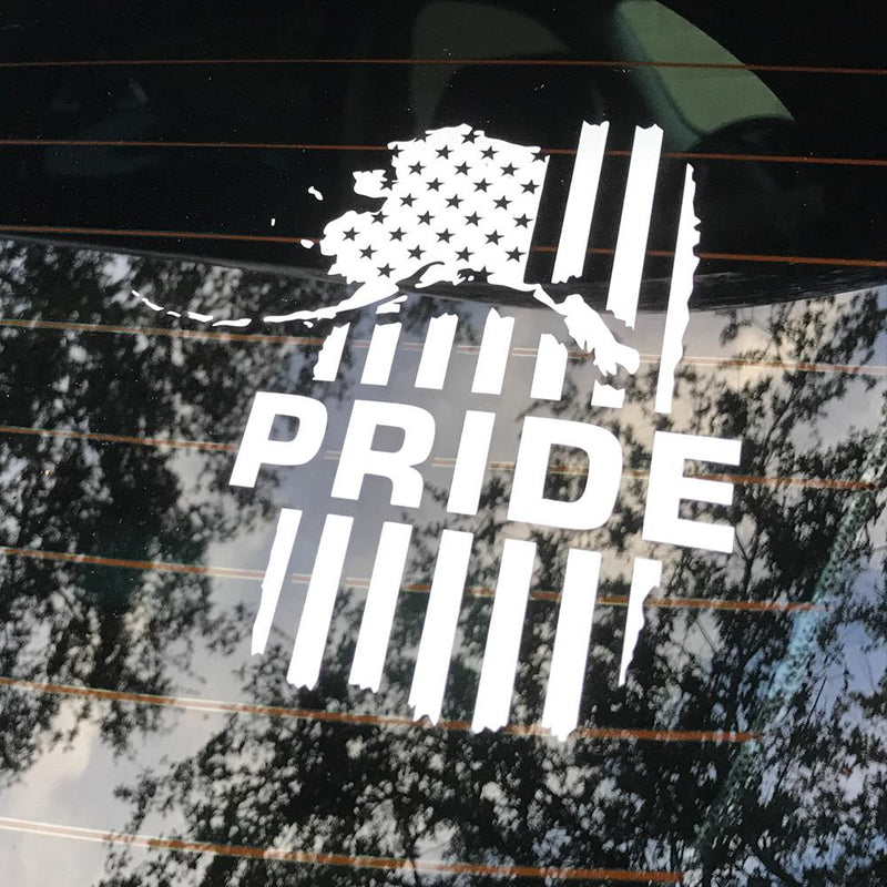 Alaskan Patriot PRIDE Decal