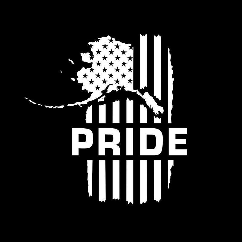 Alaskan Patriot PRIDE Decal