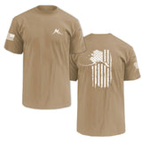 Coyote Tan 499 Military Patriot Shirt