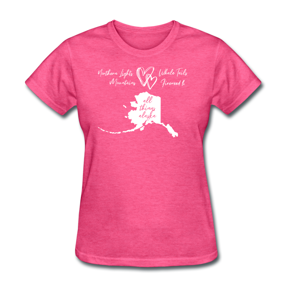 All Things Alaska Women's Tee - heather pink