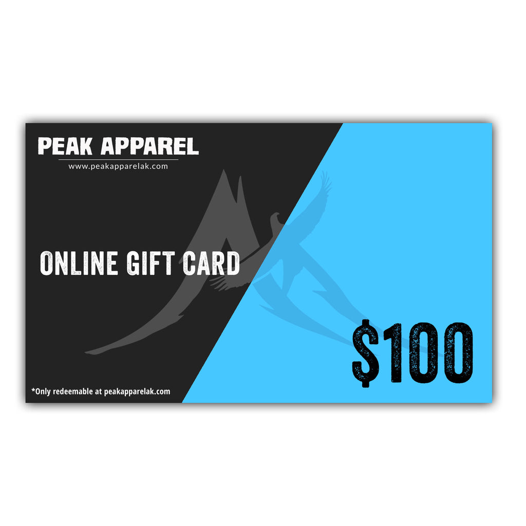 Peak Apparel Online Gift Card