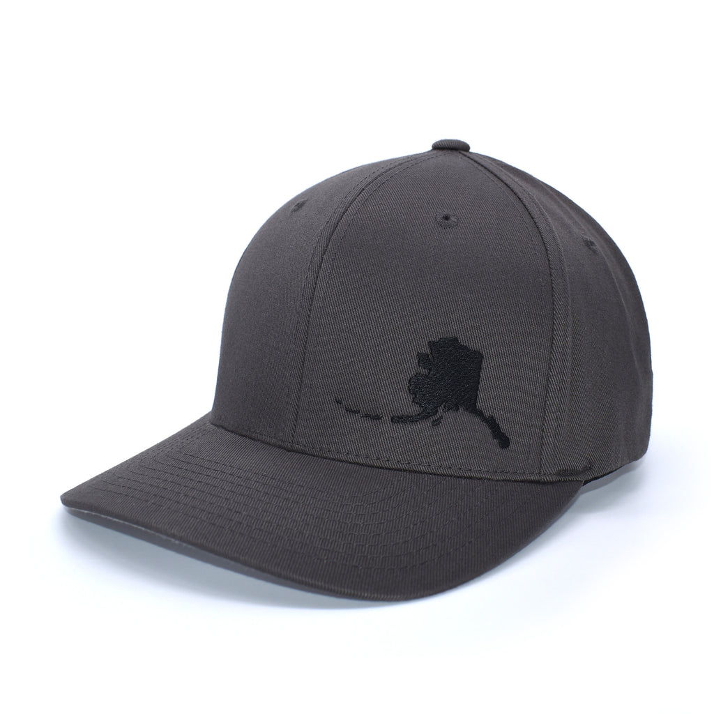 Alaska State Outline FlexFit Hat – Peak Apparel