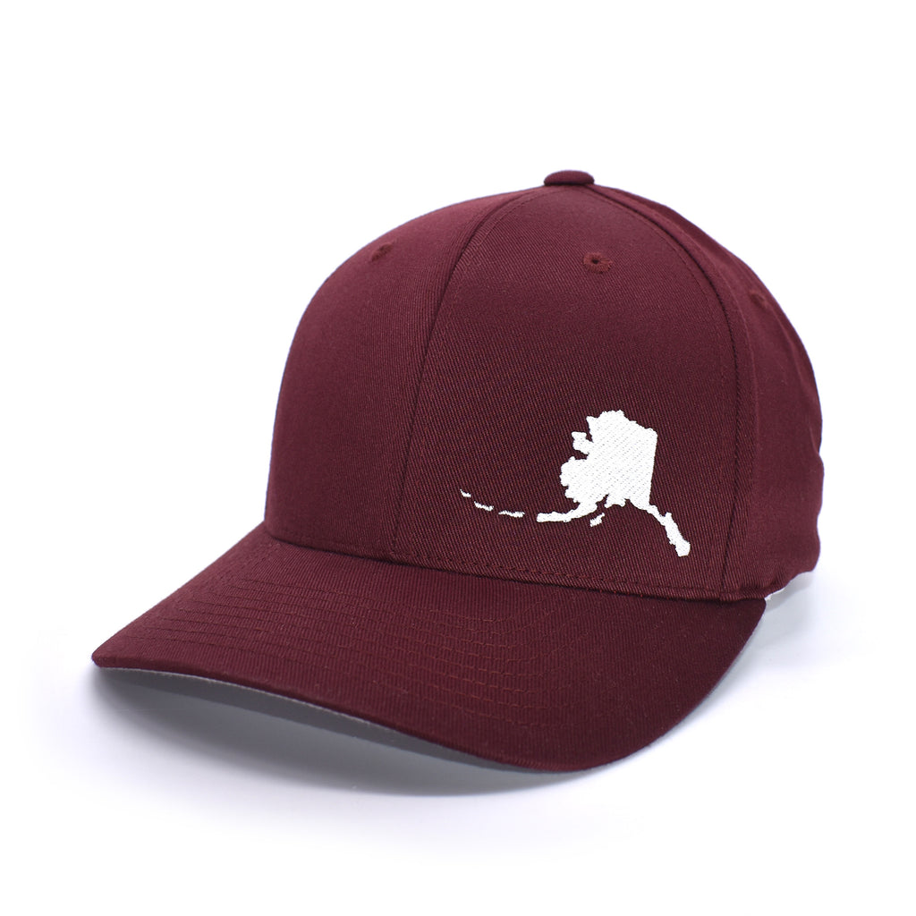 Alaska State Apparel Peak FlexFit – Hat Outline