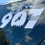 907 Wildlife Decal