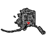 Alaska Love Sticker - SouthCentral Love!