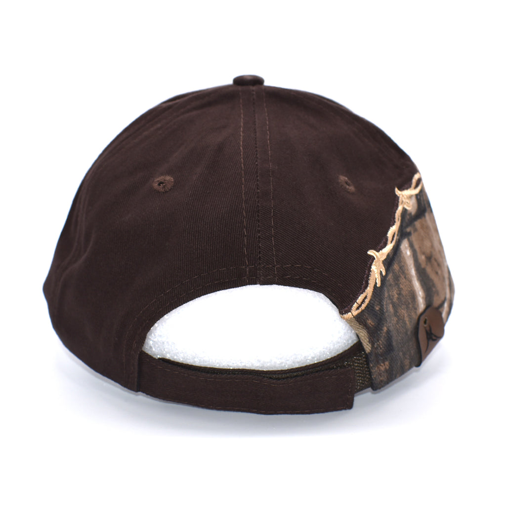 Alaska State Outline Hat - Barbed Wire Camo