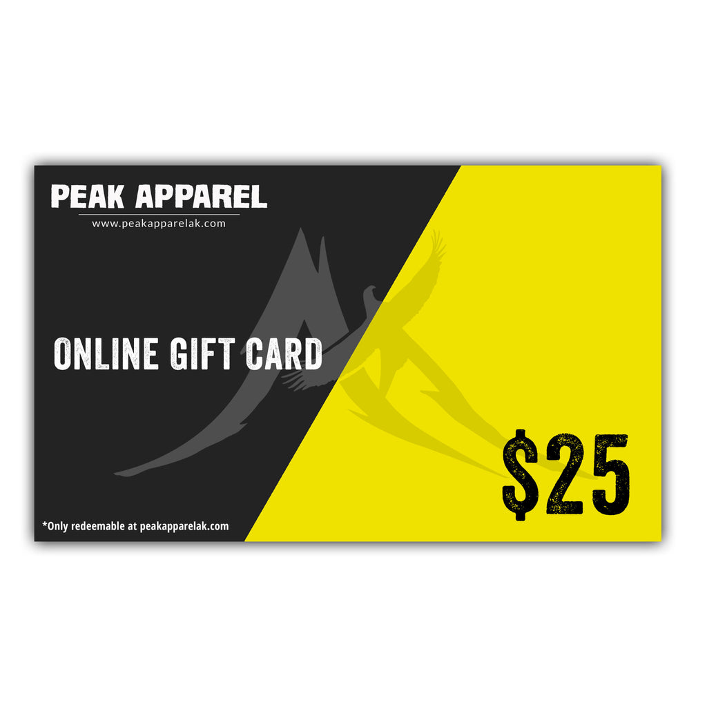Peak Apparel Online Gift Card