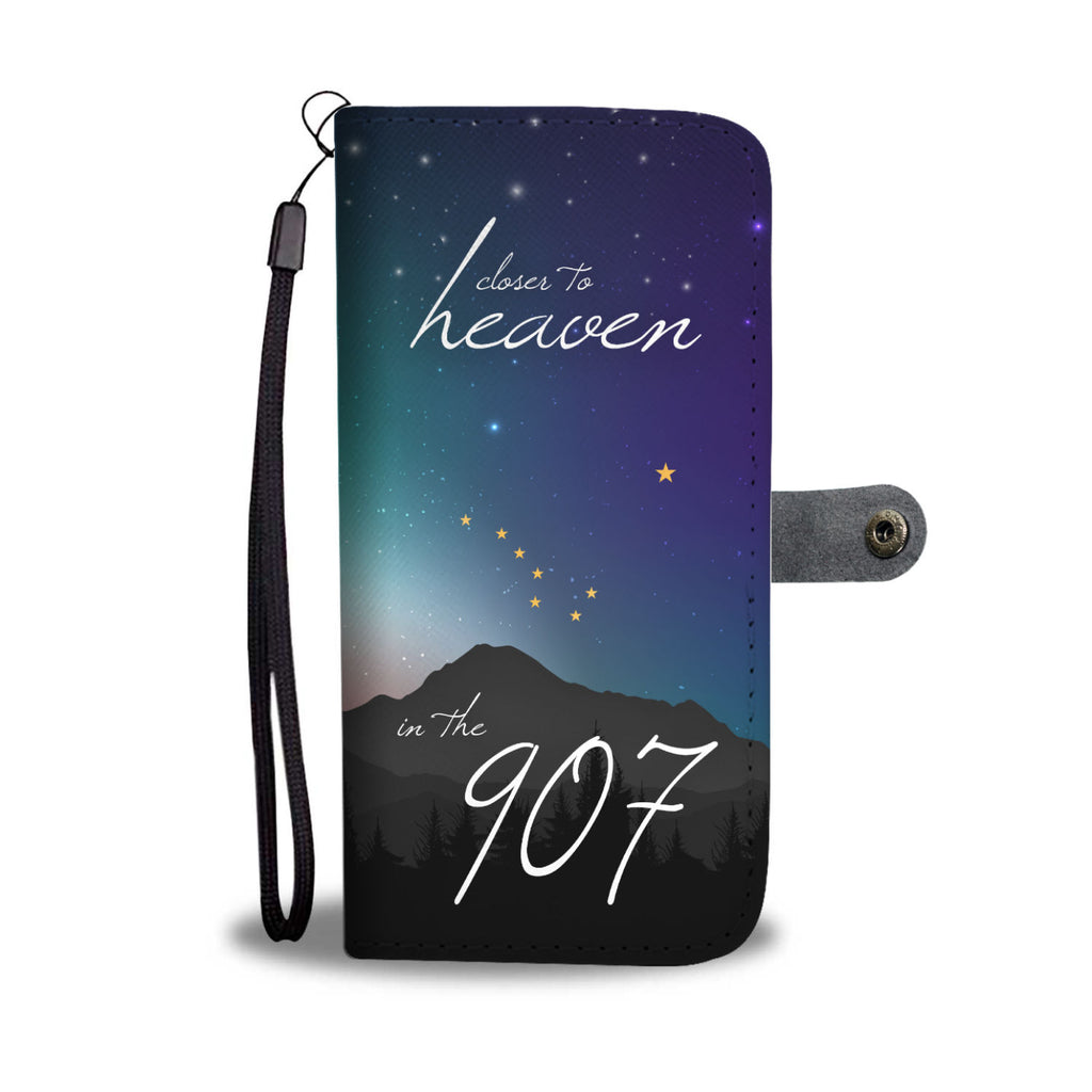 Closer to Heaven Wallet Phone Case