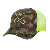 Fishing Hooks RealTree Camo Trucker Hat