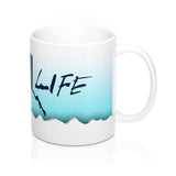 Frost Life Mug - Blue 11oz.