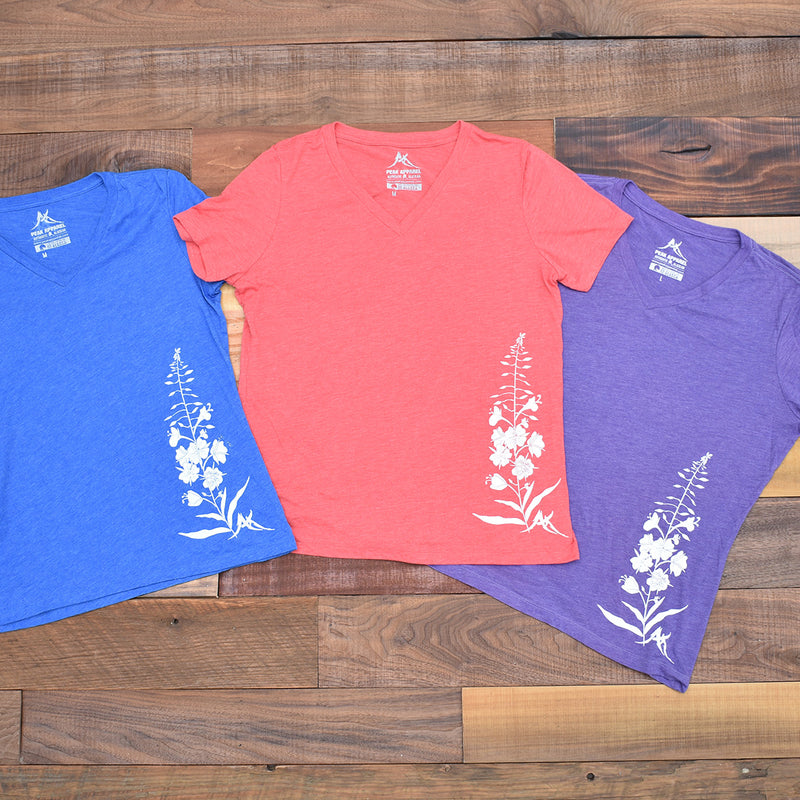 Fireweed V-Neck Tee