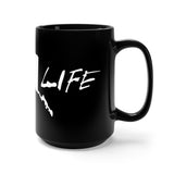 Frost Life Mug - Black 15oz.