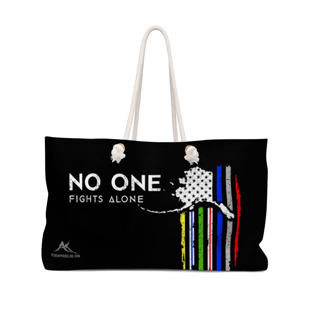 No One Fights Alone Weekender Bag