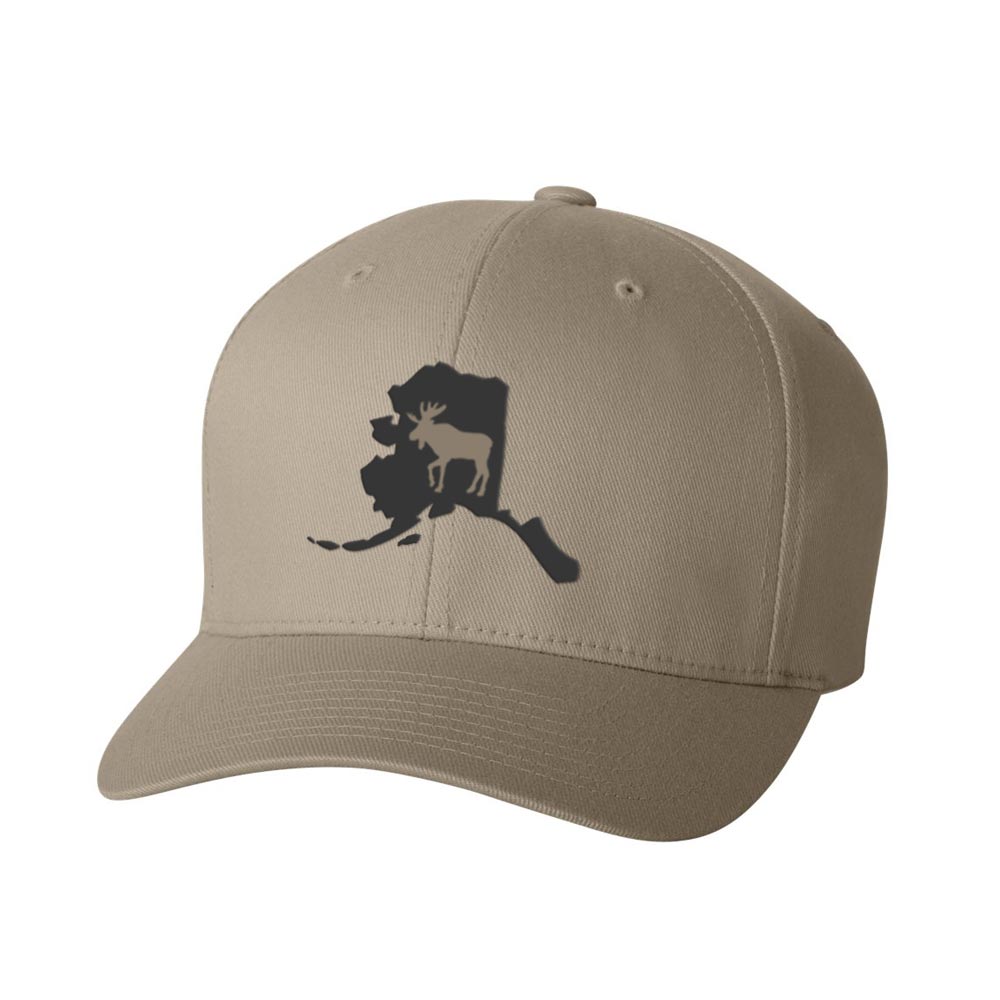 Alaska State Moose FlexFit Hat
