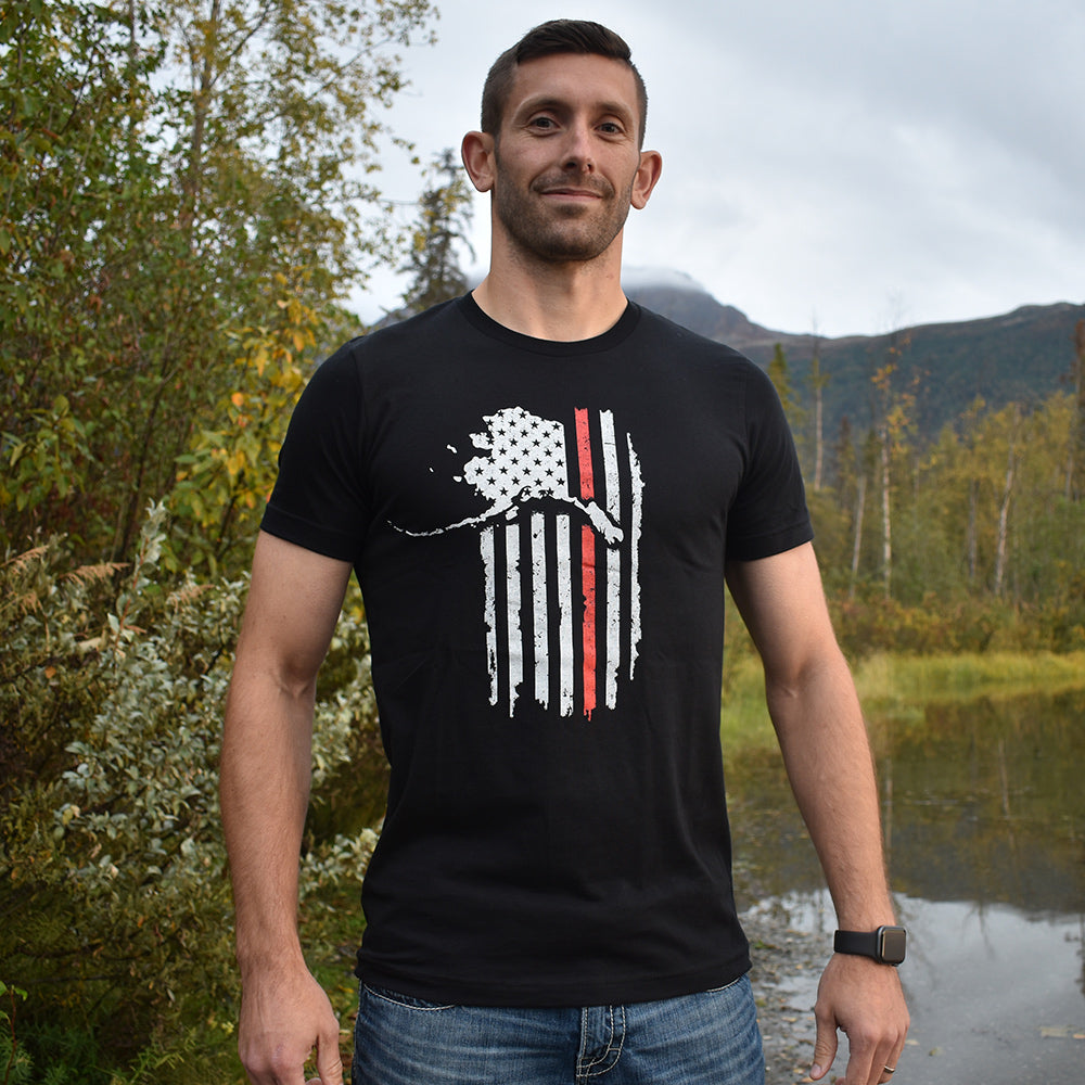 Alaskan Patriot Firefighter Support Shirt