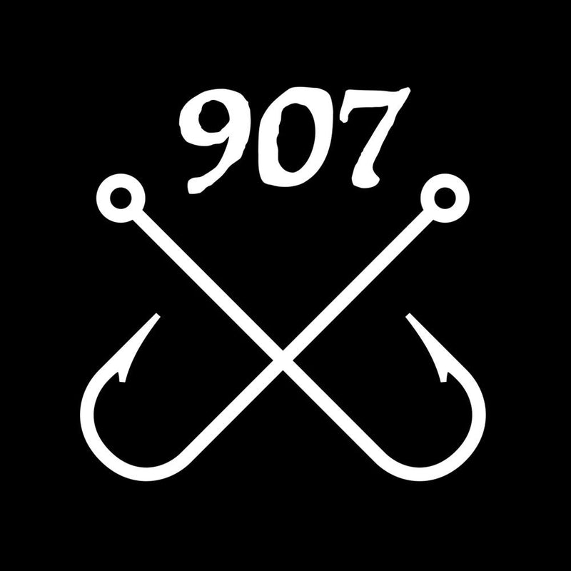 Fishing Hooks 907 Decal