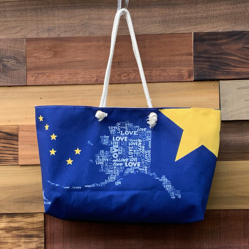 Alaska Love Weekender Bag