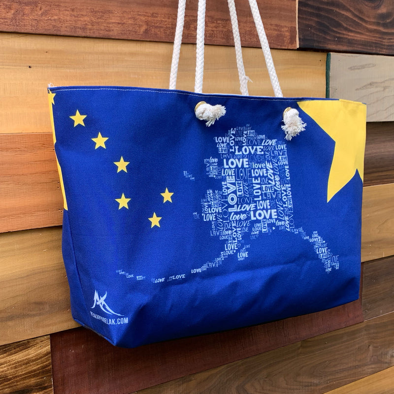 Alaska Love Weekender Bag