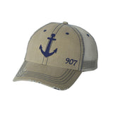 Anchor Frayed Hat