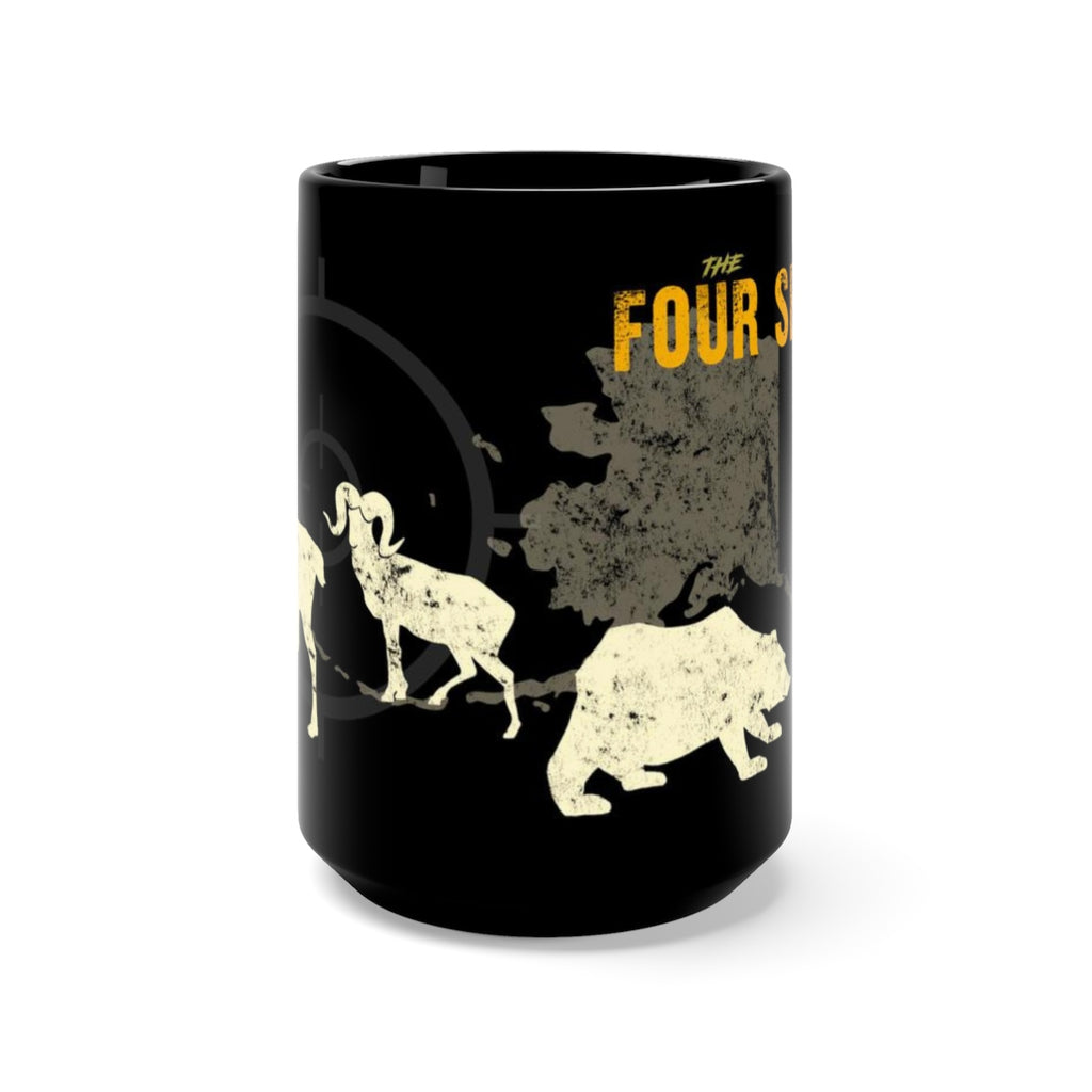 Four Seasons Mug - Black 15oz.
