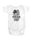 Patriot PRIDE Onesie Dark Logo