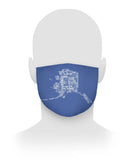 Alaska Love Blue - Cloth Face Mask