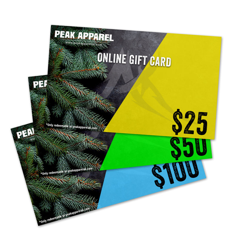 Peak Apparel Online Gift Card